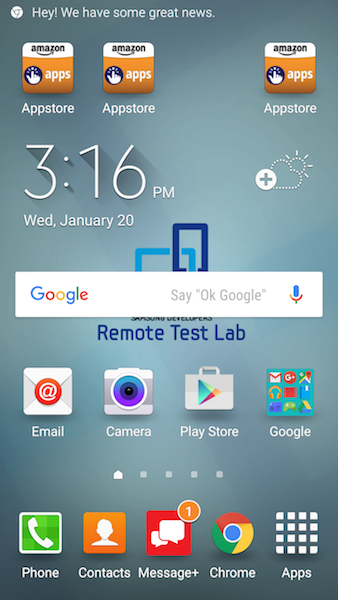 Minimized notification on Android